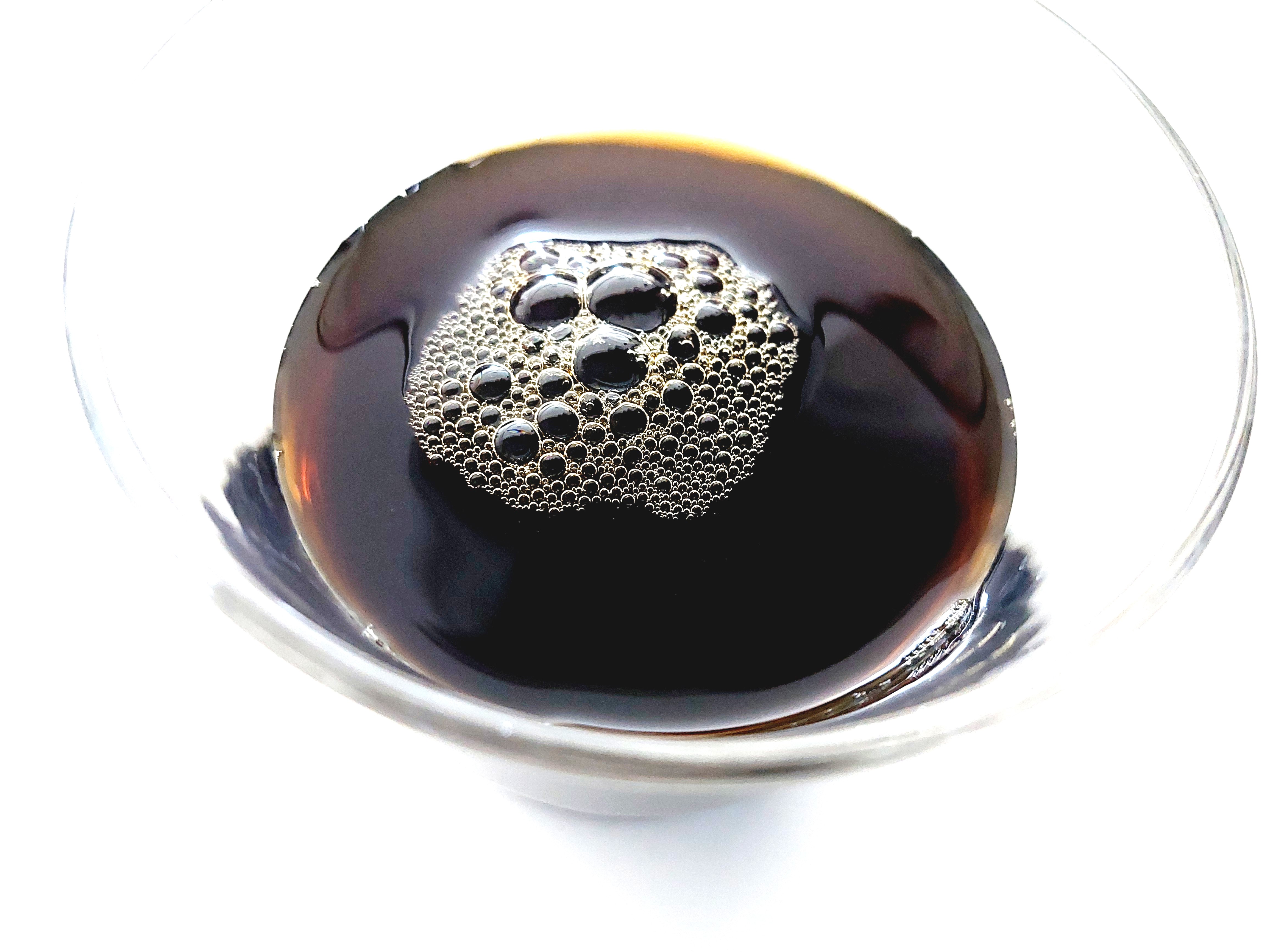 コープ「アイスコーヒー無糖」中身アップ