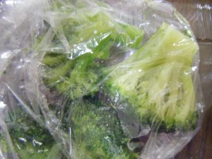 兼業主婦の食材宅配体験談　コープ　ホタテと緑の４種野菜のうま炒め　ブロッコリーの画像