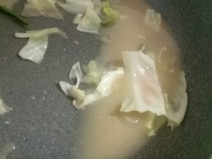 コープの産直豚肉とキャベツの蒸し料理セットを作ったよ　簡単料理キットそろってグッド