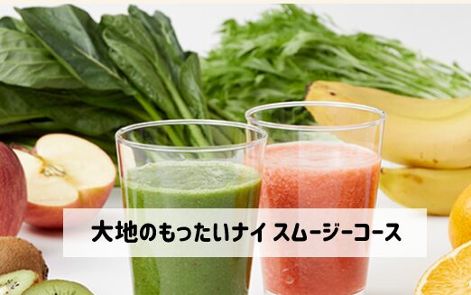 大地を守る会「大地のもったいナイスムージーコース」例