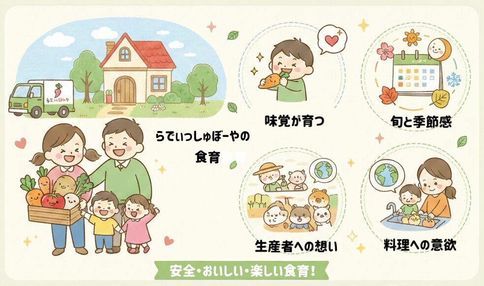 らでぃっしゅぼーやの食育