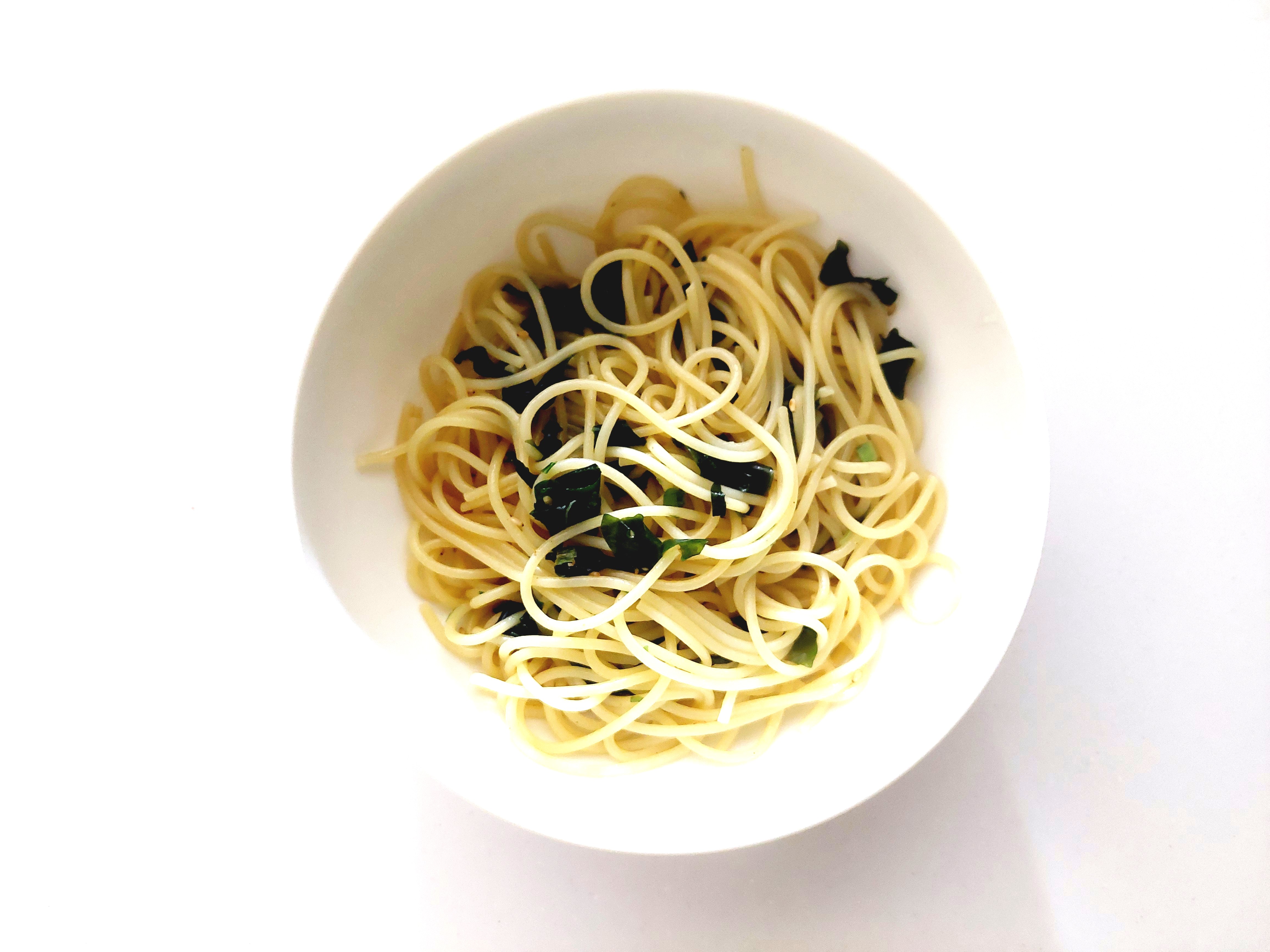 コープ「わかめスープ」スパゲッティ