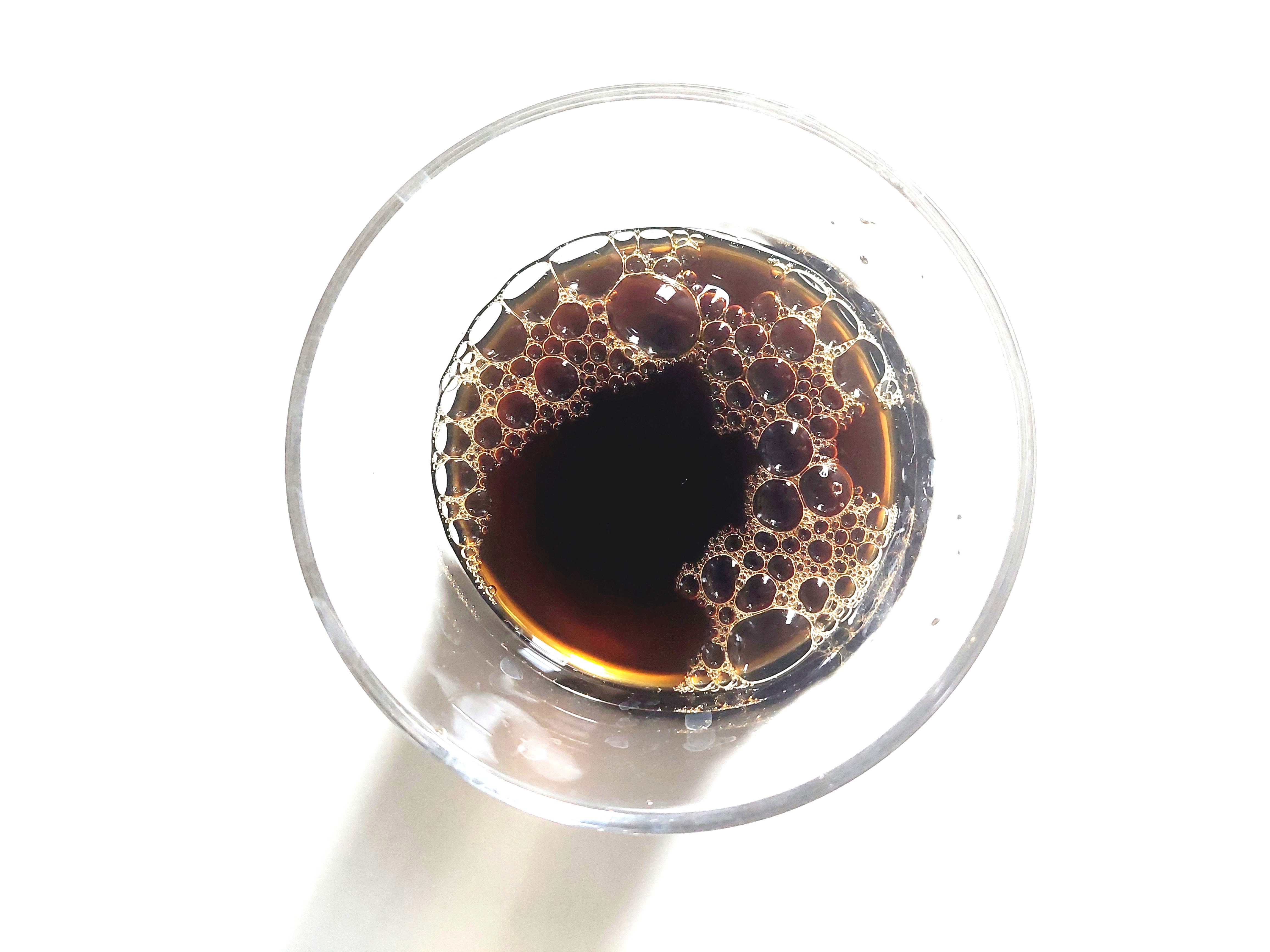 コープ「極深煎焙煎有機栽培アラビカ１００％アイスコーヒー」中身の画像