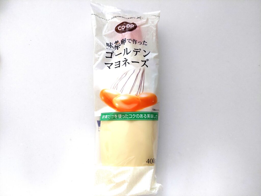 ユーコープ「味菜卵で作ったゴールデンマヨネーズ」パッケージ画像