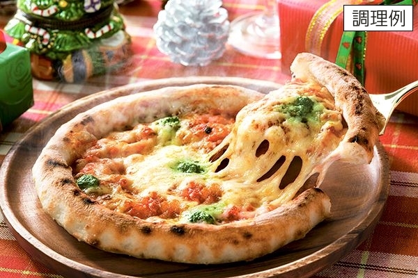 窯焼き　マルゲリータピッツァ