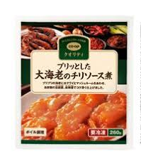 コープ「プリッとした大海老のチリソース煮」