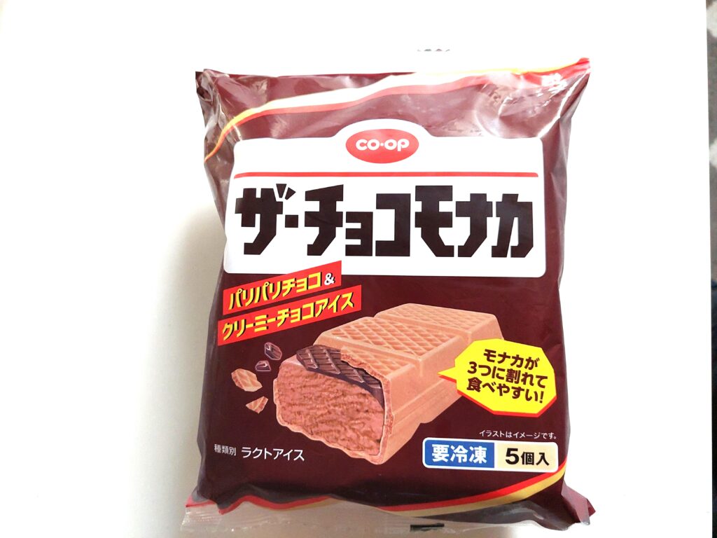 コープ「ザ・チョコモナカ」パッケージ画像