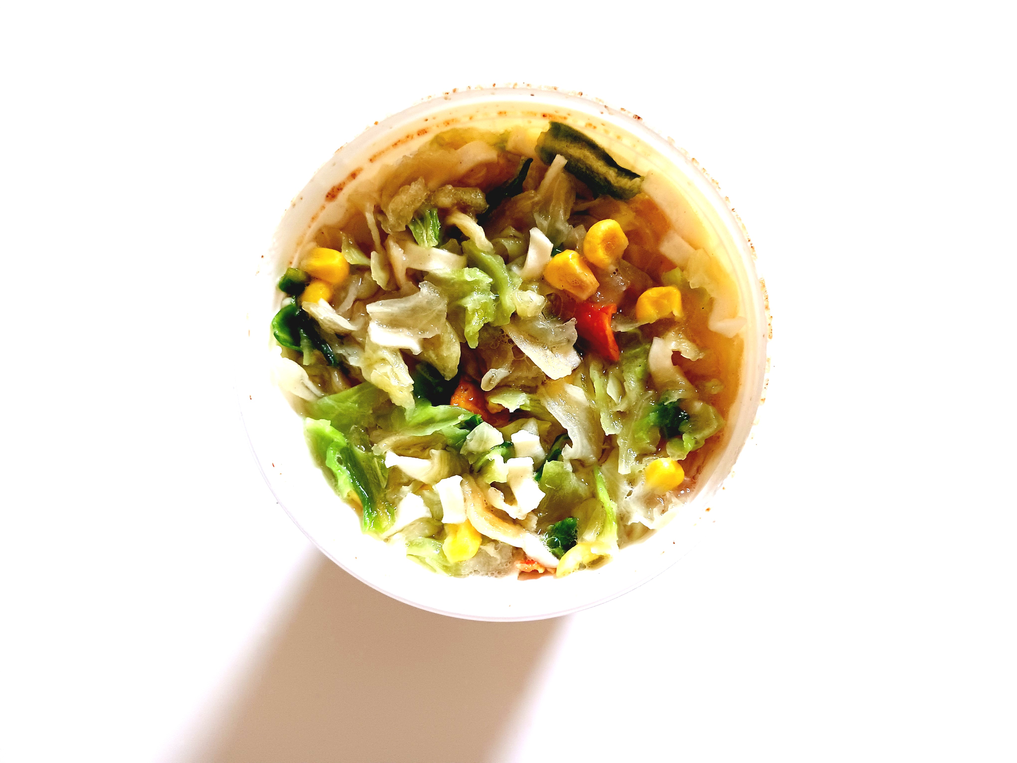 コープ「1食分の野菜 関西風うどん」完成画像