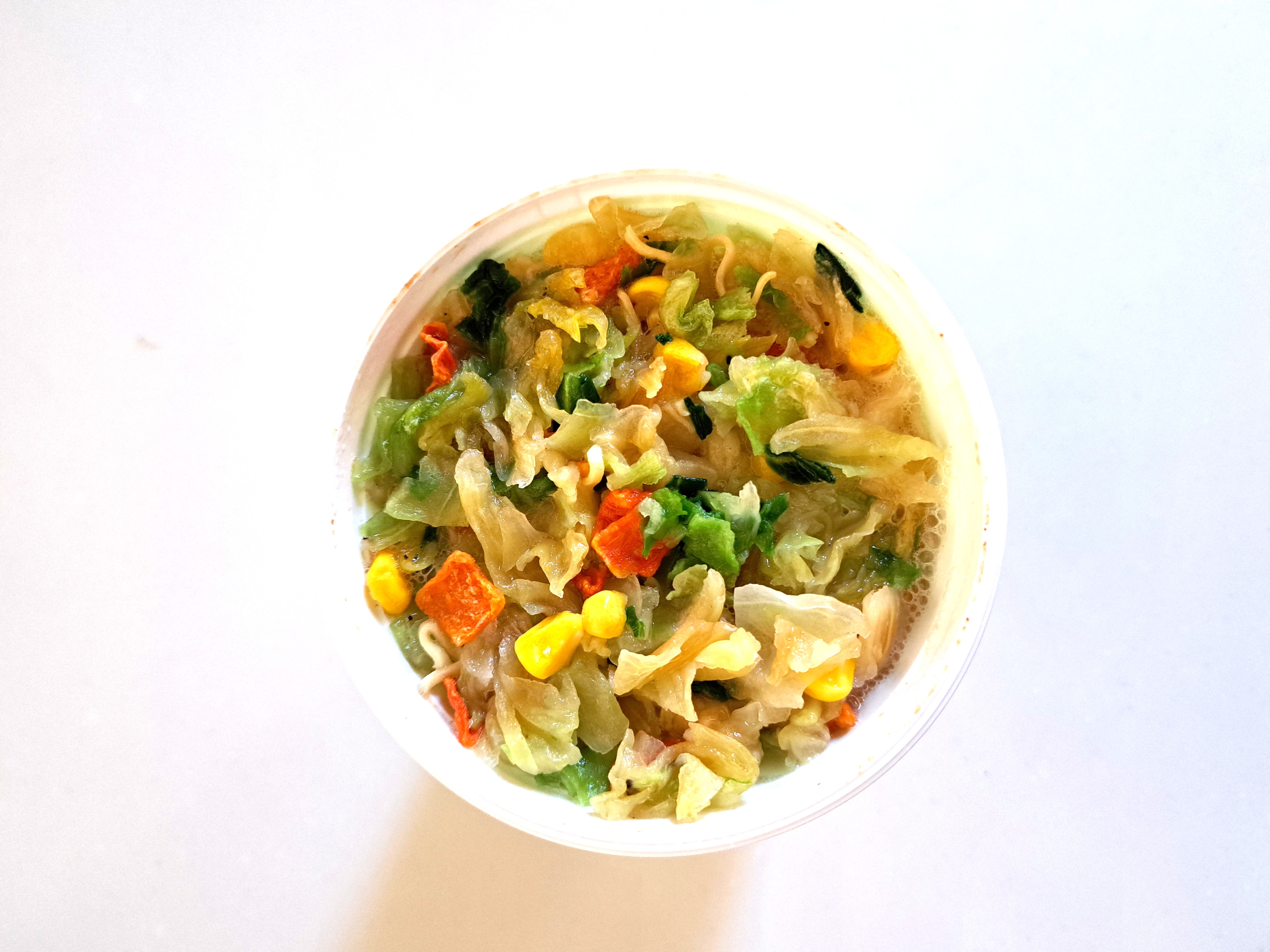 コープサステナブル「1食分の野菜 ちゃんぽん風ヌードル」完成画像