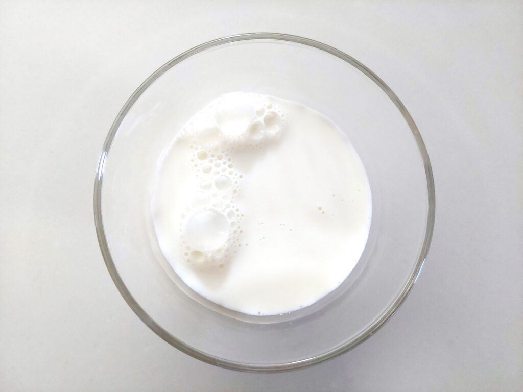 パルｼｽﾃﾑ「酪農家の牛乳」中身の画像