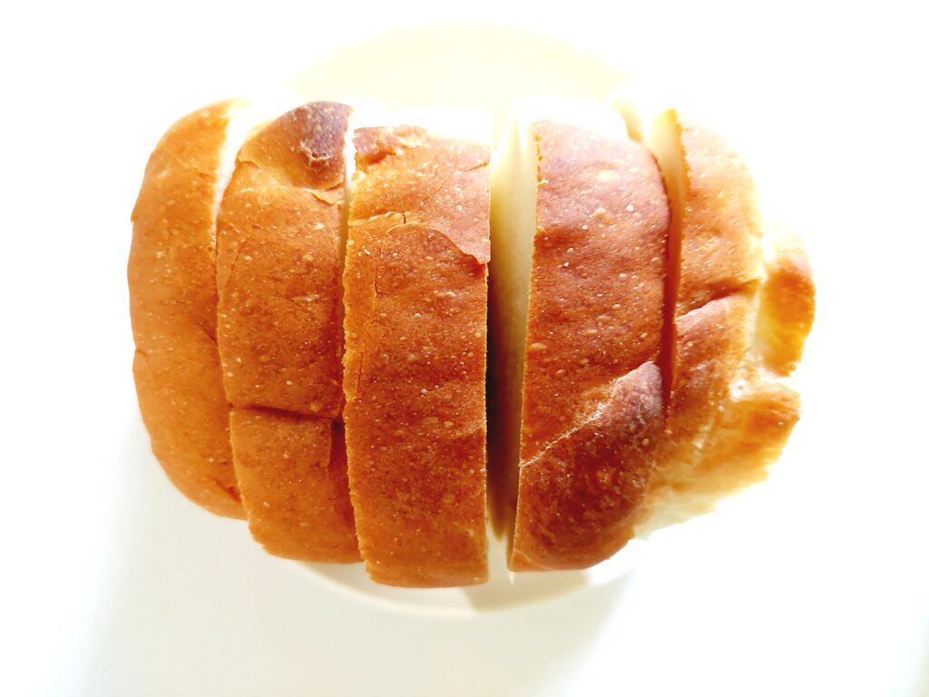 パルｼｽﾃﾑ「こだわり酵母食パン」上から見た図