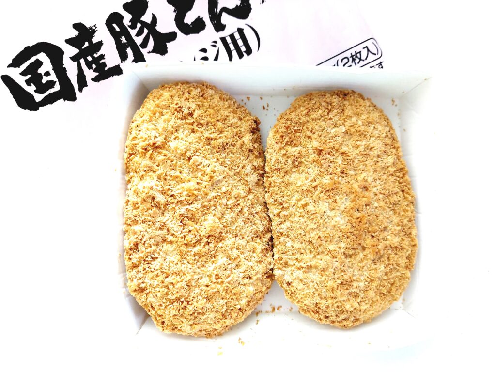 パルシステムお料理セット「4種野菜のカツ煮セット」とんかつ中身の画像