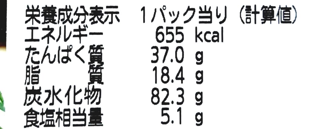 コープミールキット「コーンフレークで作る！ザクザククリスピーチキン（２種ソース）」栄養成分表示