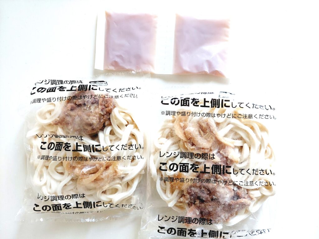 コープ「関西風肉うどん」2食入り