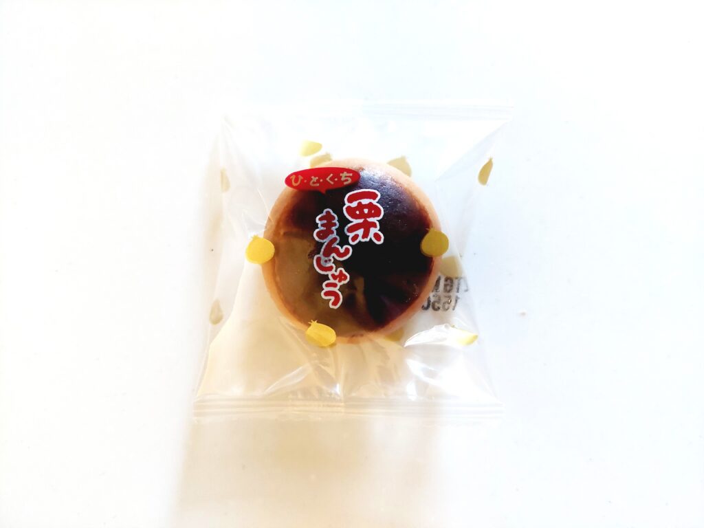 コープ「和菓子バラエティーパック」栗まんじゅう　パッケージ画像