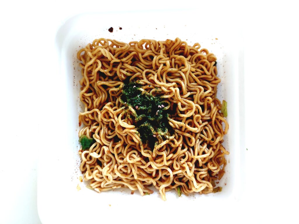 コープ「ソース焼そば」完成画像