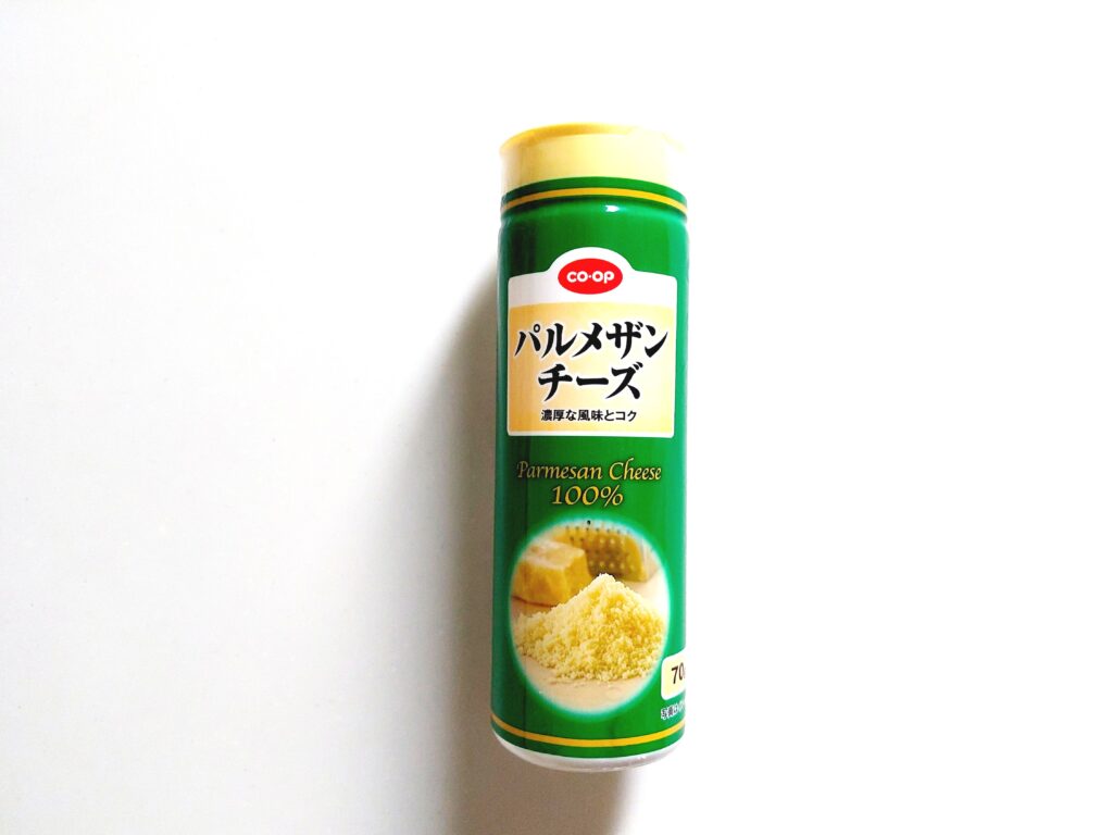 コープ「パルメザンチーズ」パッケージ画像