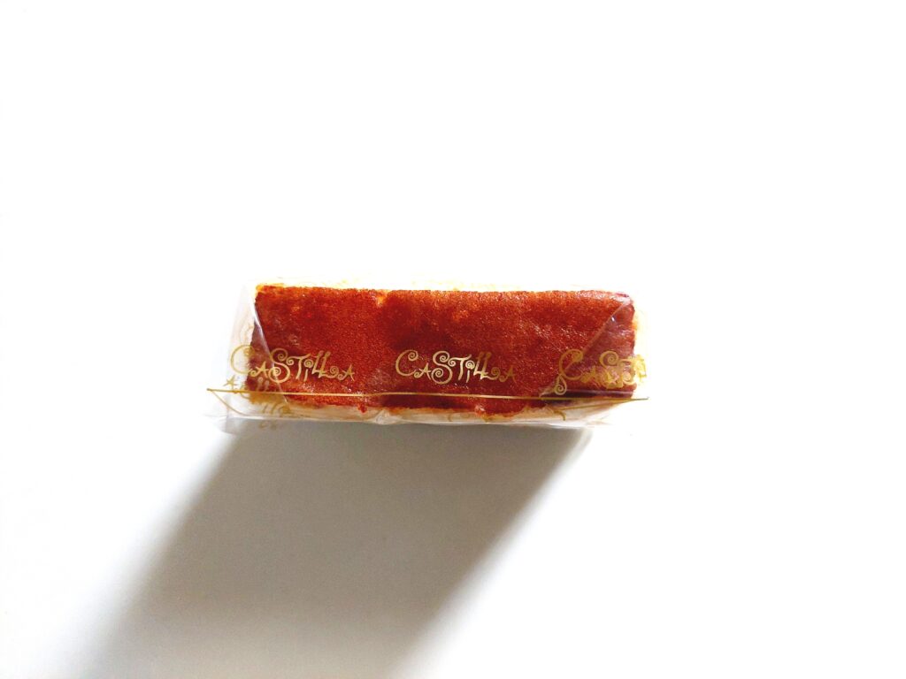 パルシステム「産直小麦のカステラ」上面