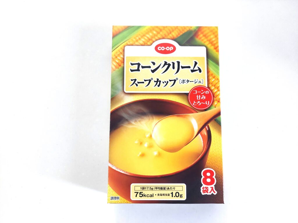 コープ「コーンクリームスープ」パッケージ画像