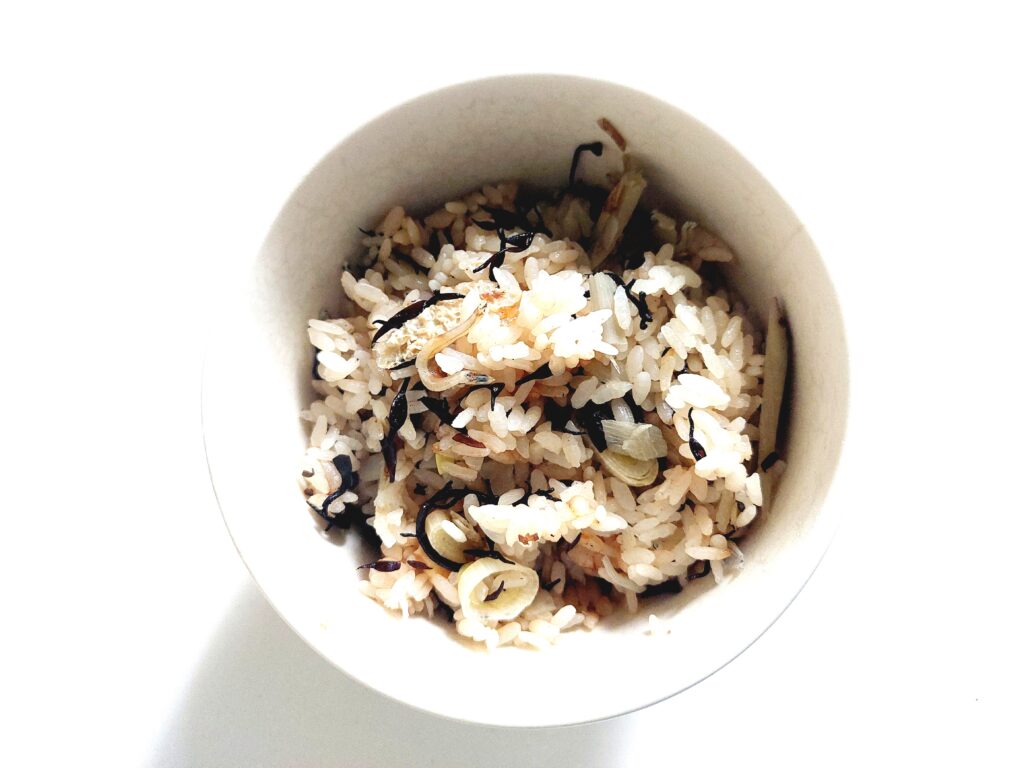 コープ「国内産ちりめん」炊き込みご飯