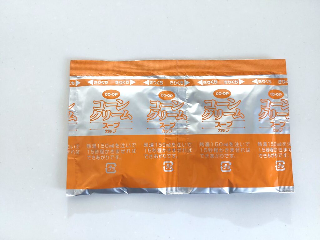 コープ「コーンクリームスープ」表