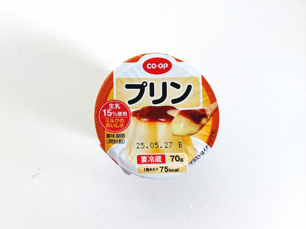 コープ「プリン」パッケージ画像