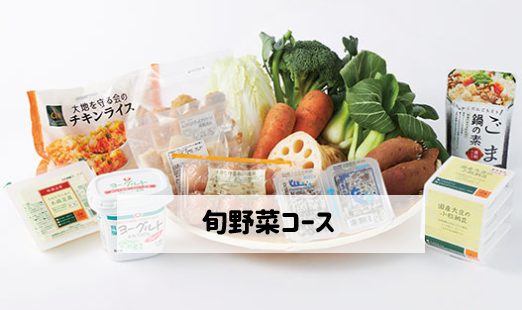 大地を守る会「旬野菜コース」例