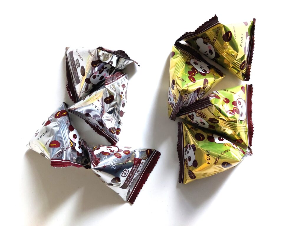 コープ「ぱふぱふ麦チョコ」金4銀4