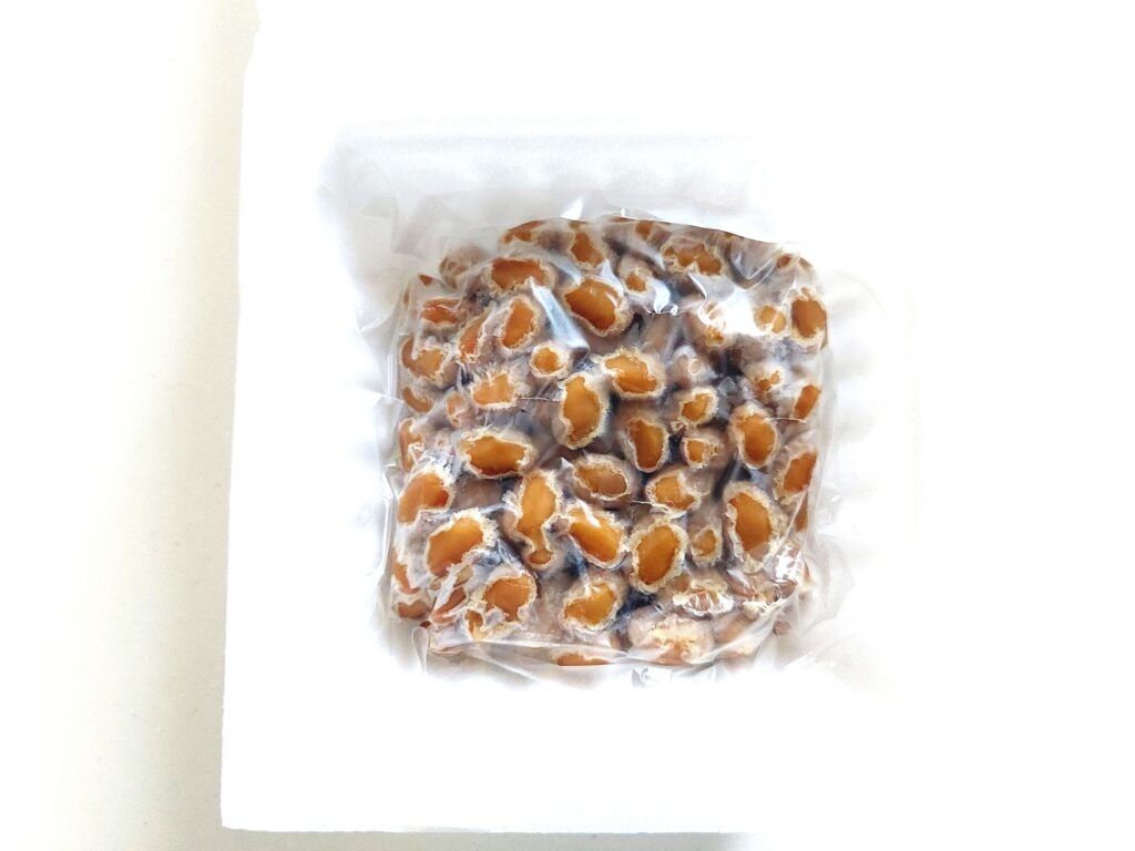 コープ「有機栽培大豆小粒納豆」納豆