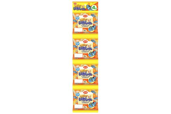 コープ「カリッと！いわしくん（Ｃａ入り）２５ｇ×４袋」