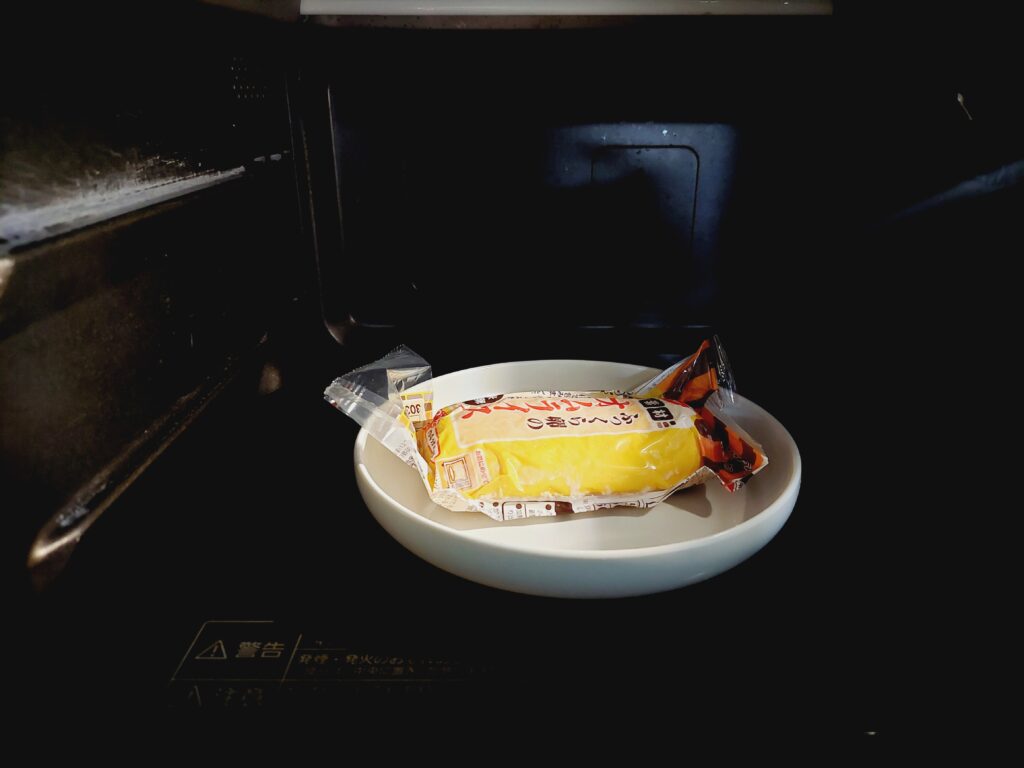 コープ「ふっくら卵のオムライス」電子レンジ調理