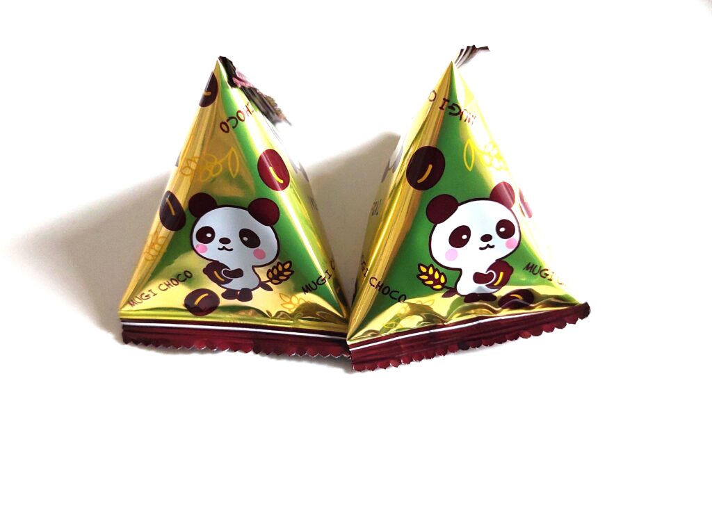 コープ「ぱふぱふ麦チョコ」パンダ7