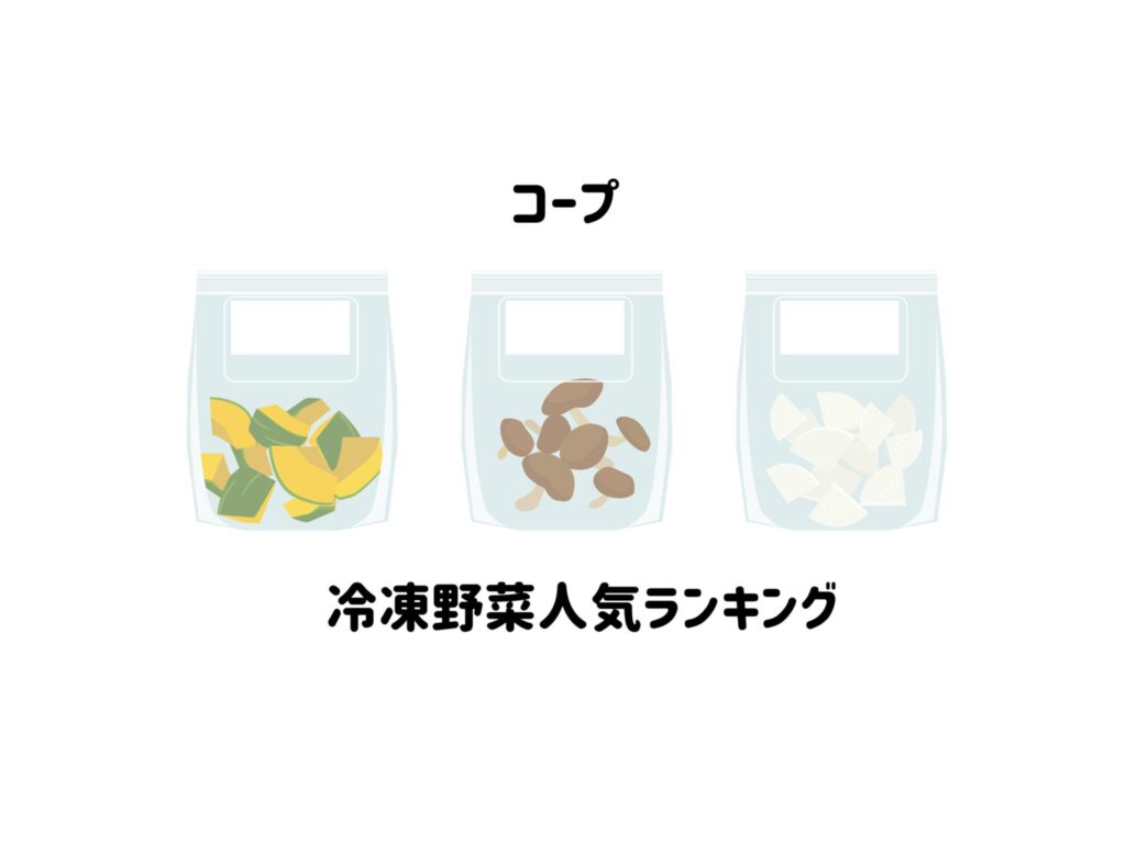 コープ冷凍野菜人気ランキング
