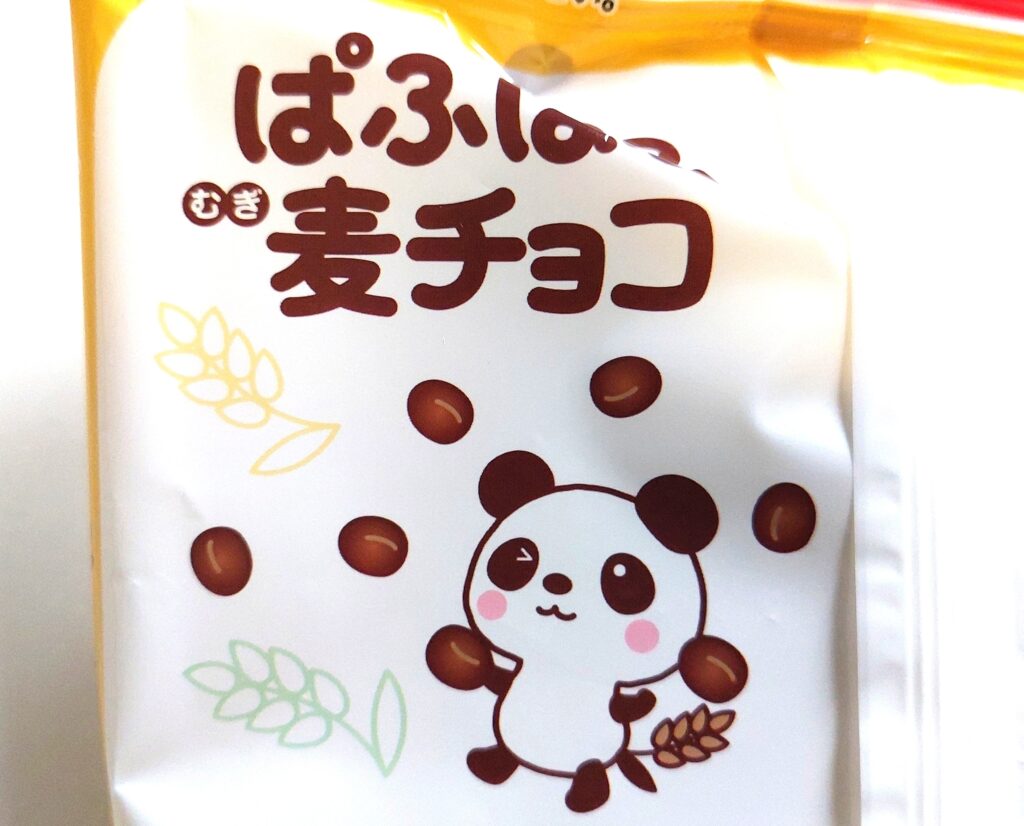 コープ「ぱふぱふ麦チョコ」パンダ1