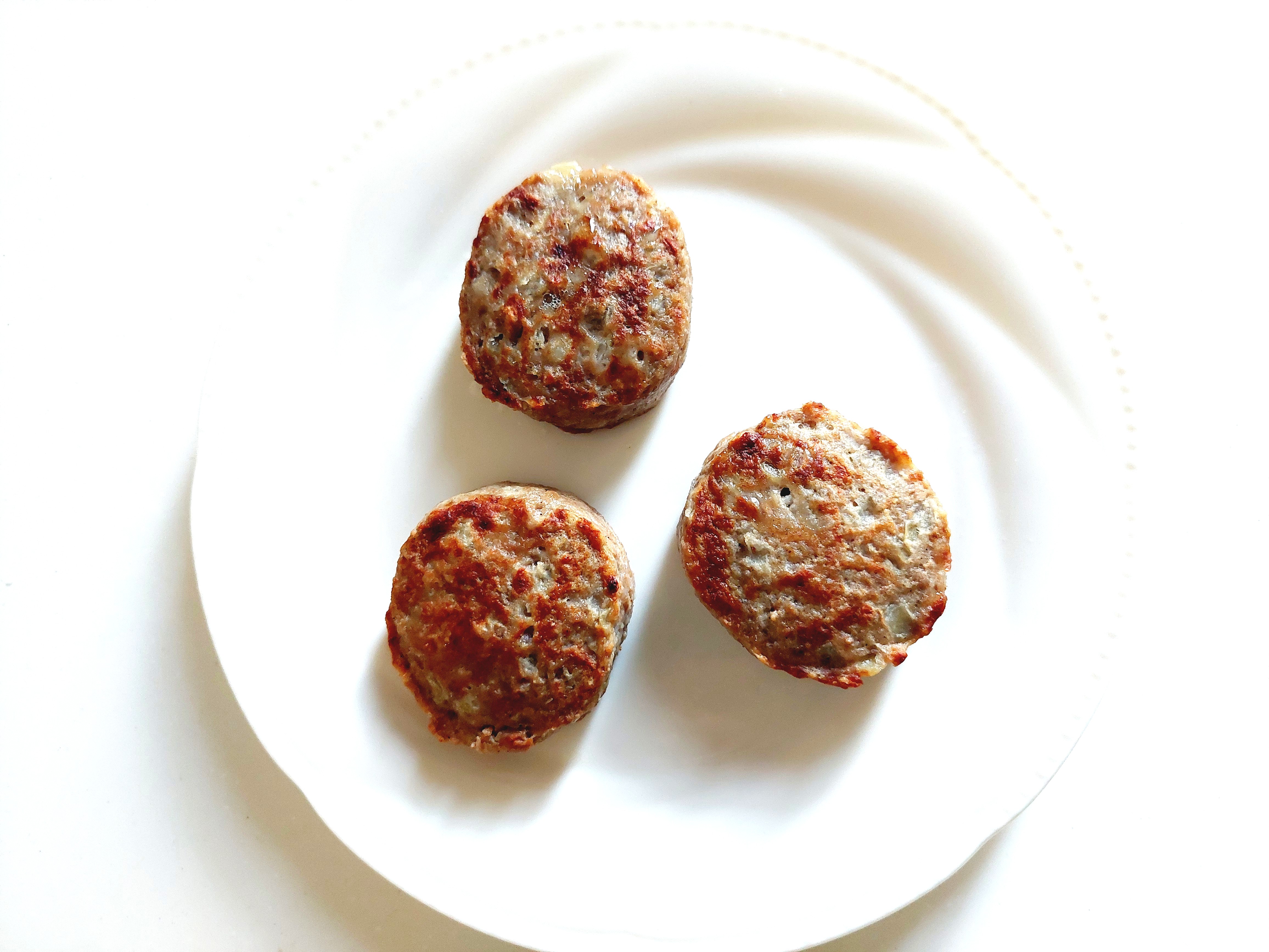 コープ「レンジでふっくらミニハンバーグ」完成画像