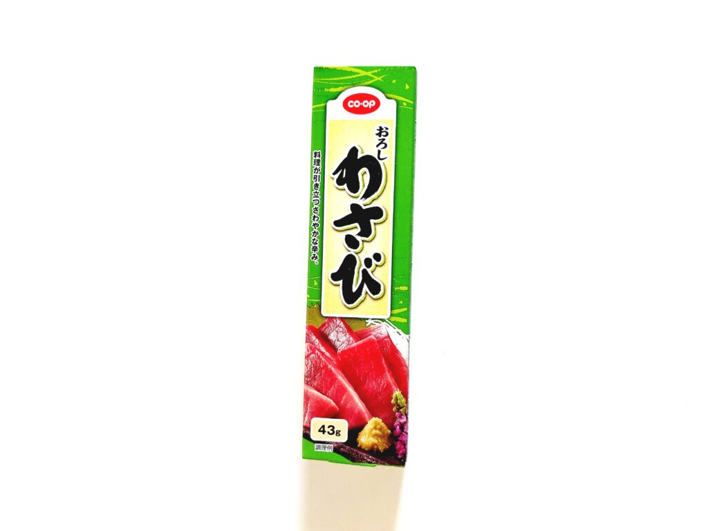 コープ「おろしわさび」パッケージ画像