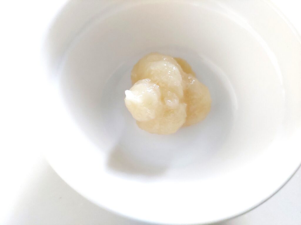 コープ「おろしにんにく」中身アップ