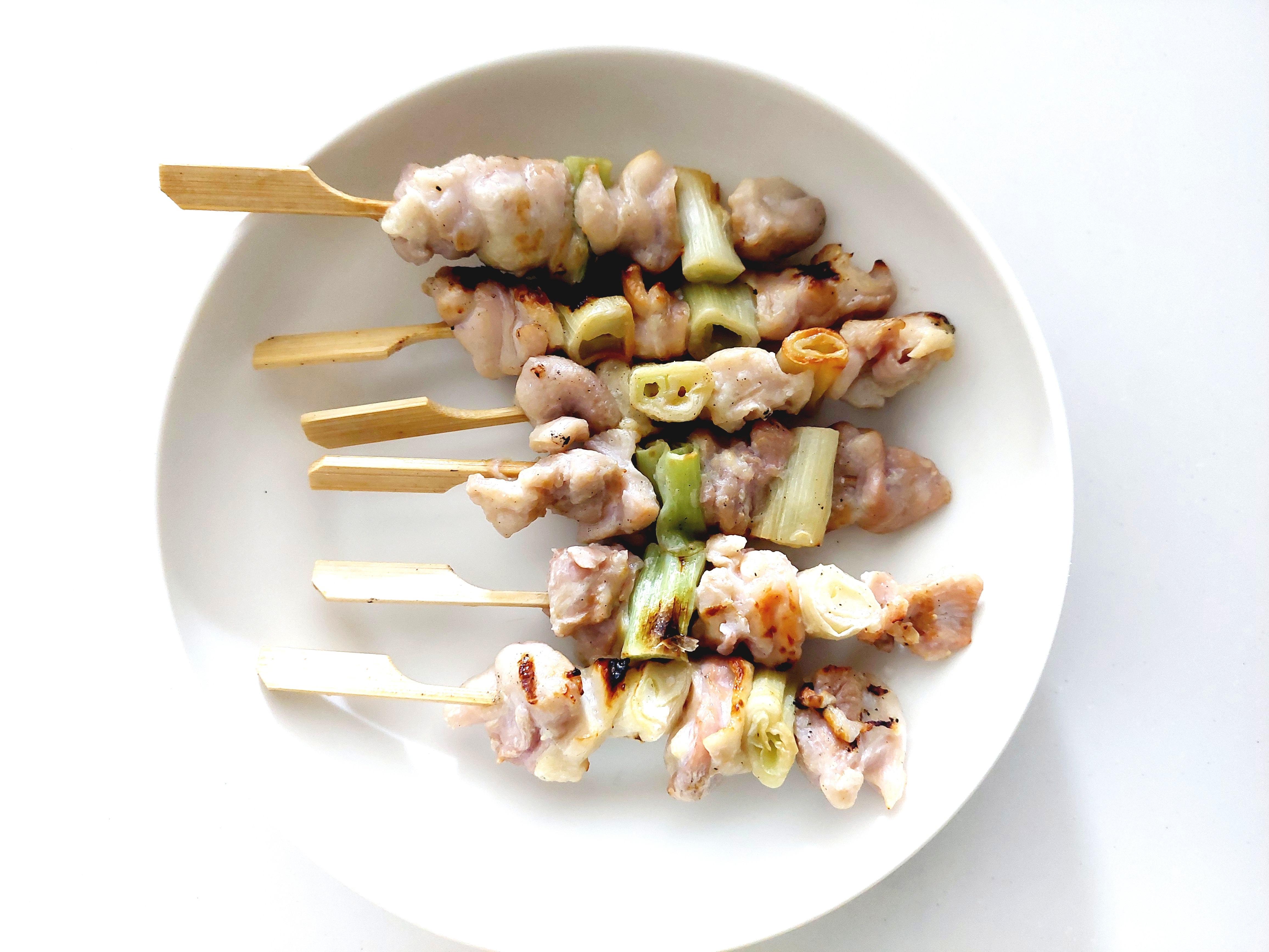 コープ「炭火やきとりねぎま串（振り塩）」完成画像