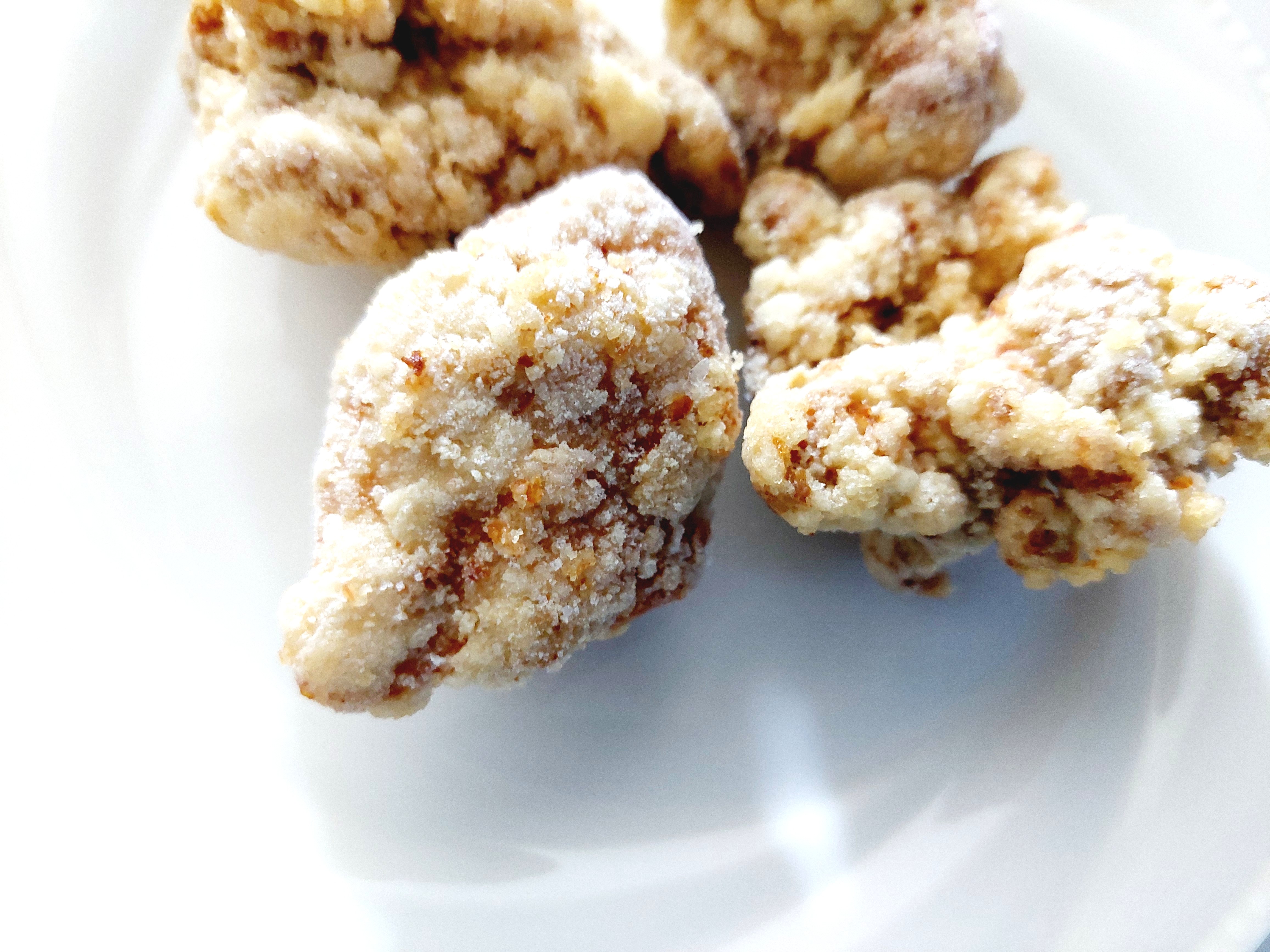 コープ「マルハニチロ若鶏和風竜田揚げ」凍ったままアップ