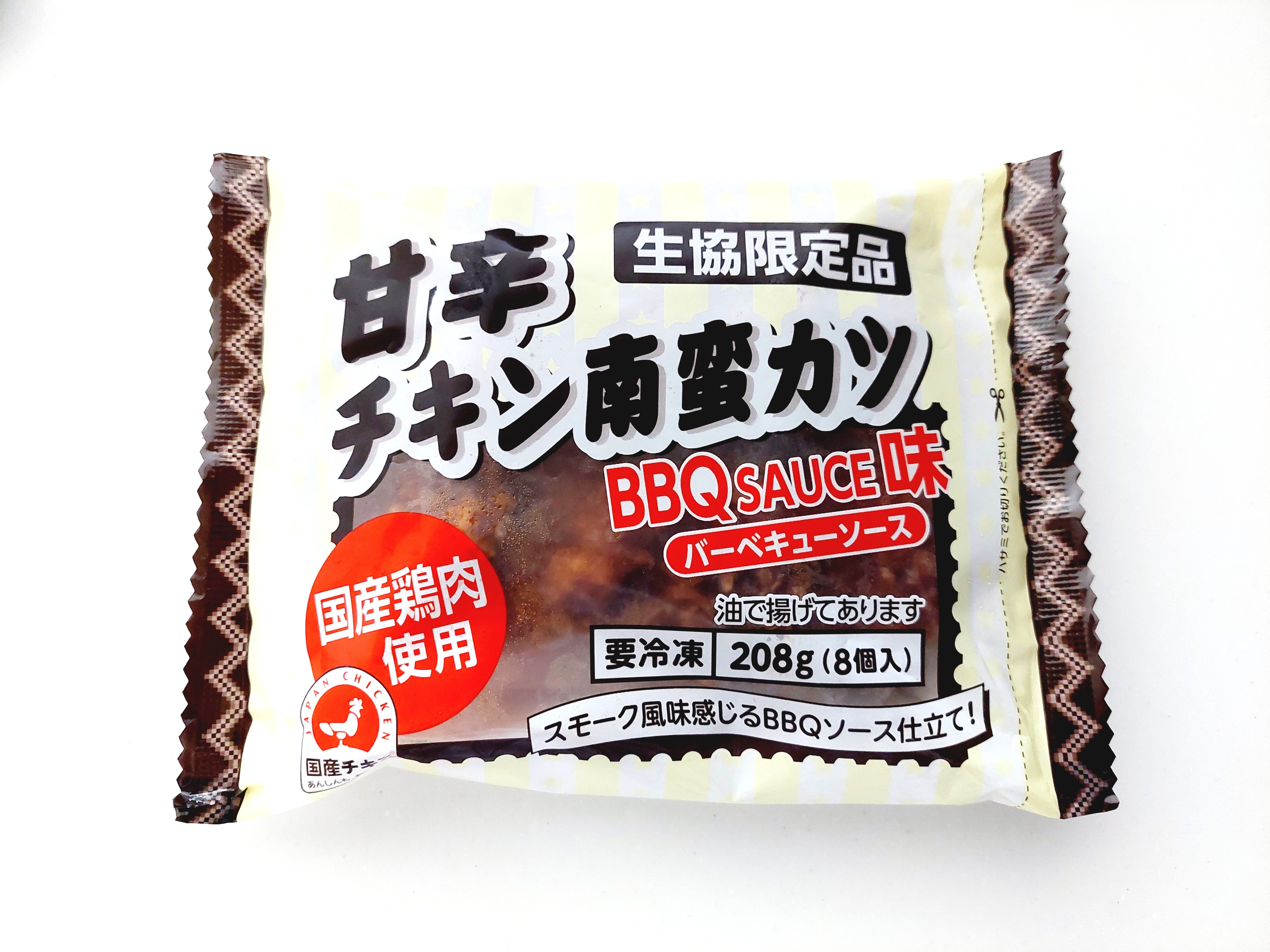コープ「甘辛チキン南蛮カツ　バーベキューソース味」パッケージ画像