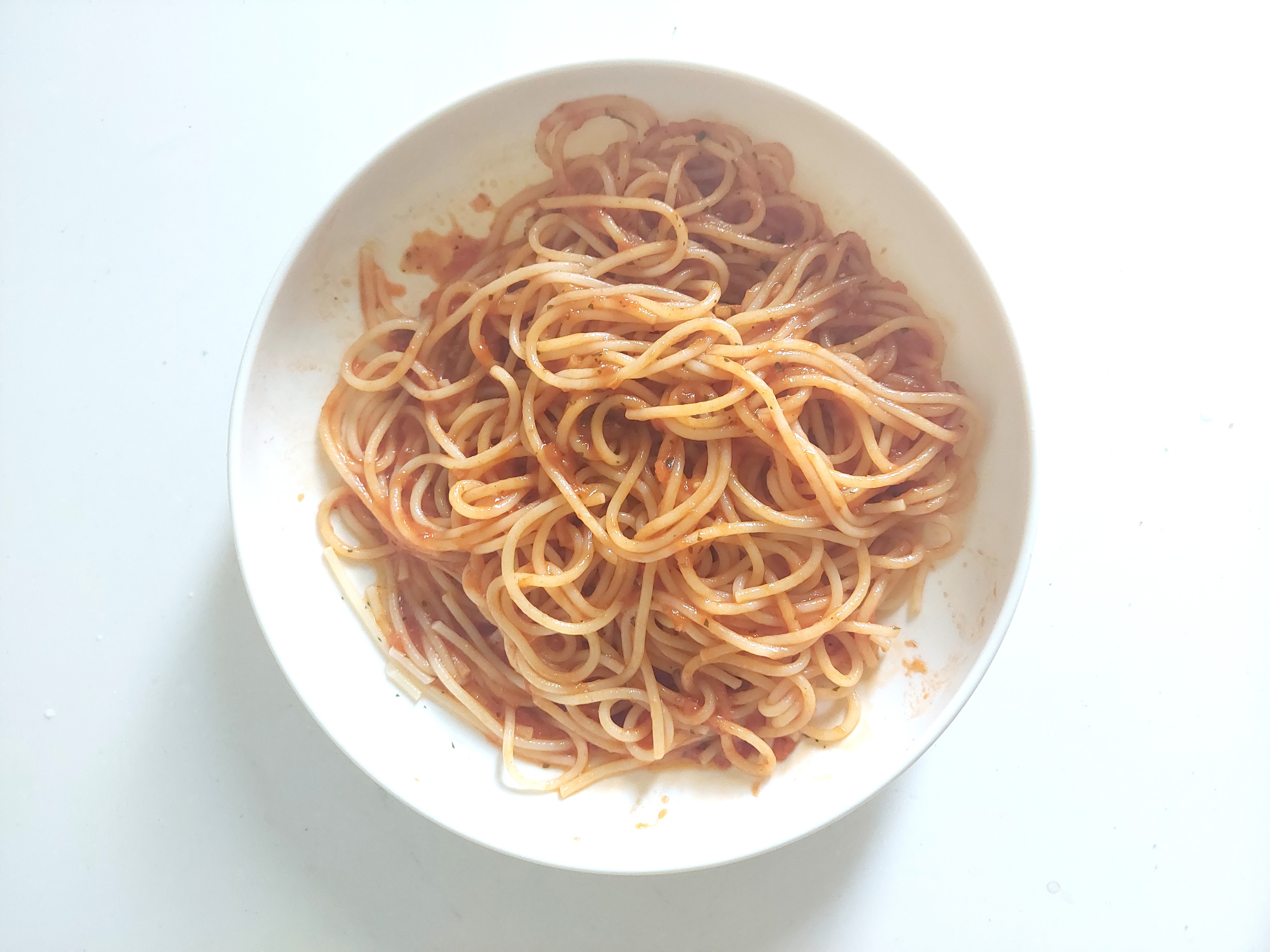 コープ「牛肉と野菜を煮込んだミートソーススパゲッティ」混ぜてみた