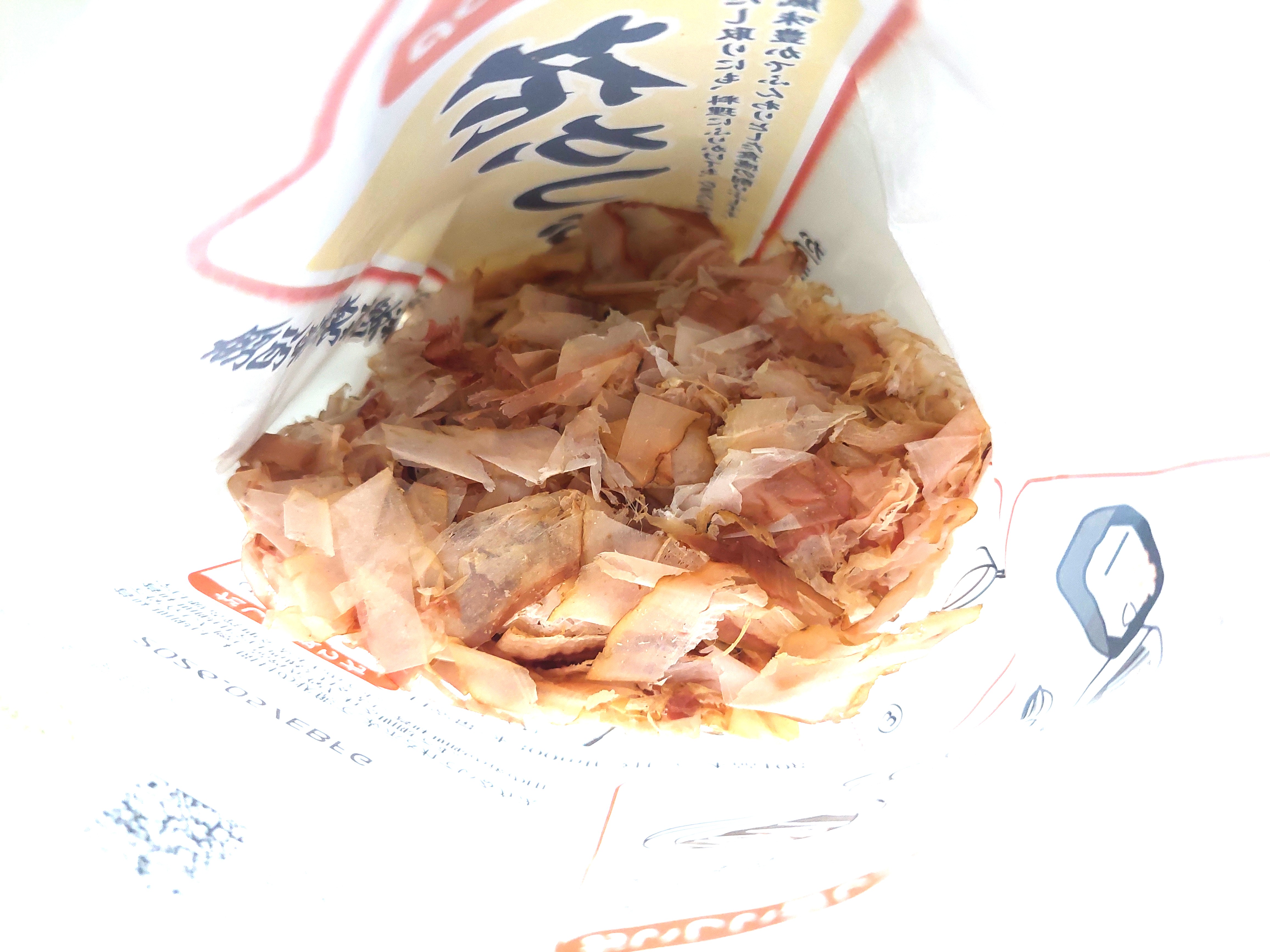 コープ「花かつお」袋を開けて見た