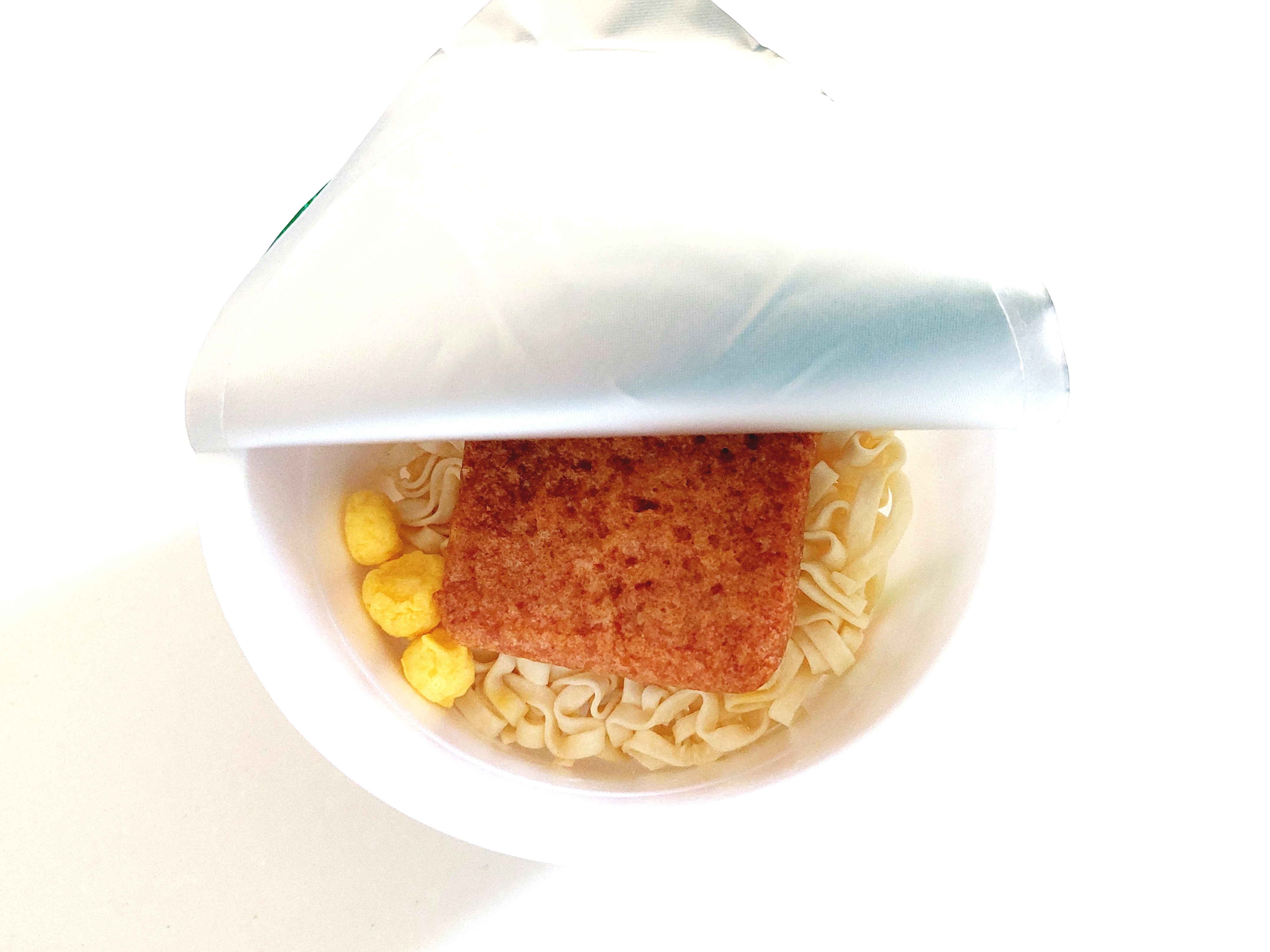 コープ「ミニきつねうどん　関西風」お揚げ