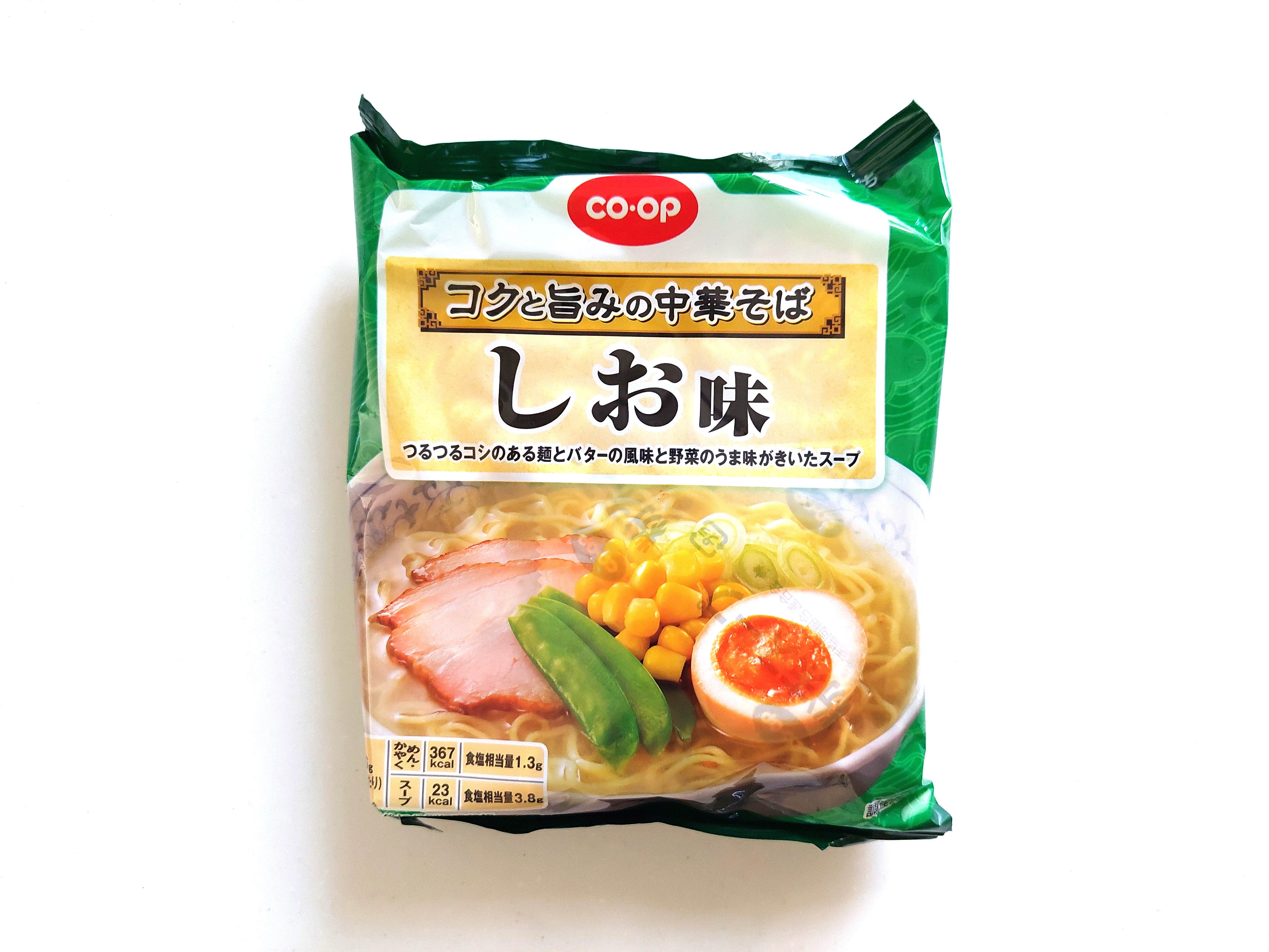 コープ「コクと旨みの中華そばしお味」1食