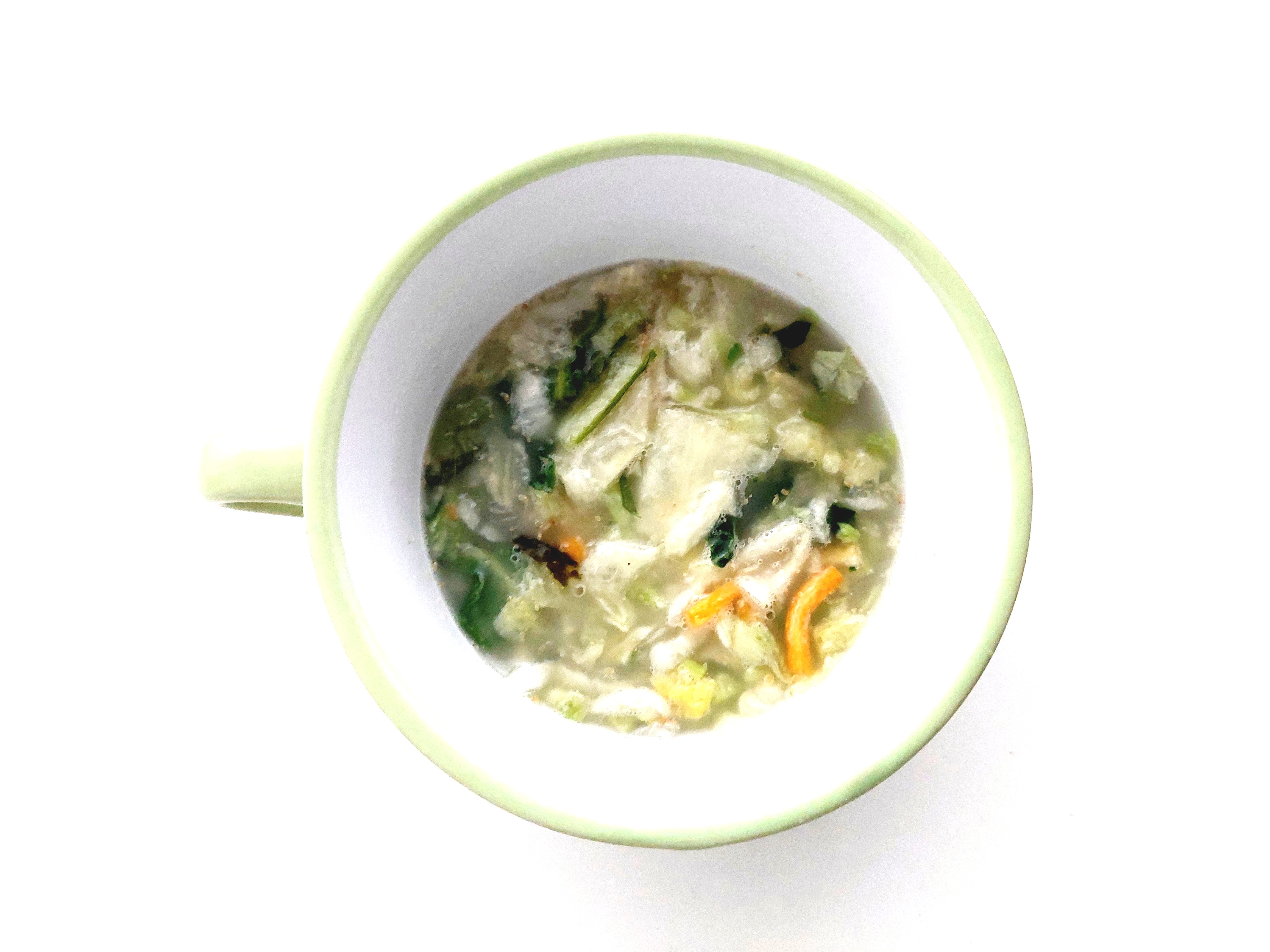 コープ「野菜の美味しいスープ（鶏白湯）」完成画像