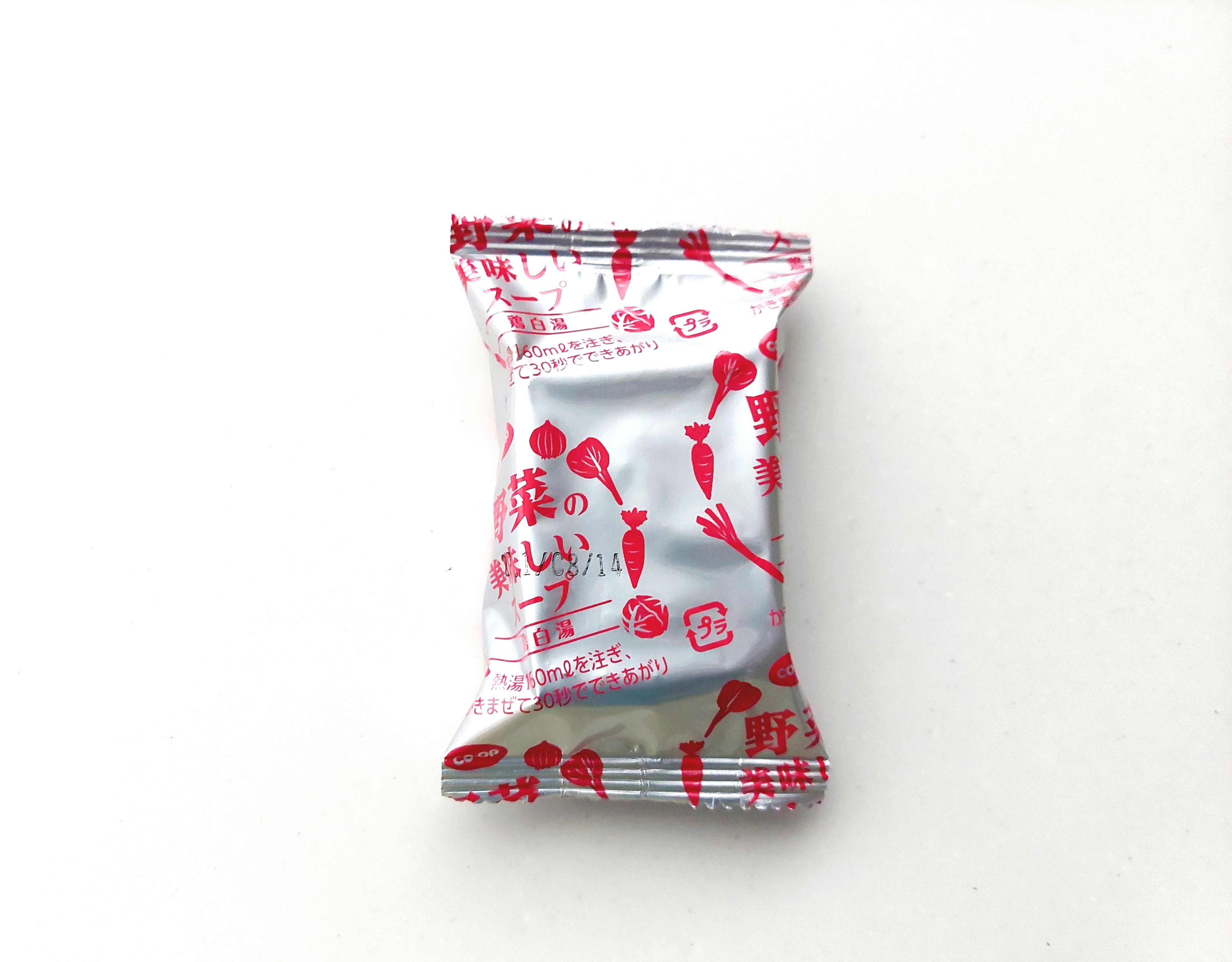 コープ「野菜の美味しいスープ（鶏白湯）」1個
