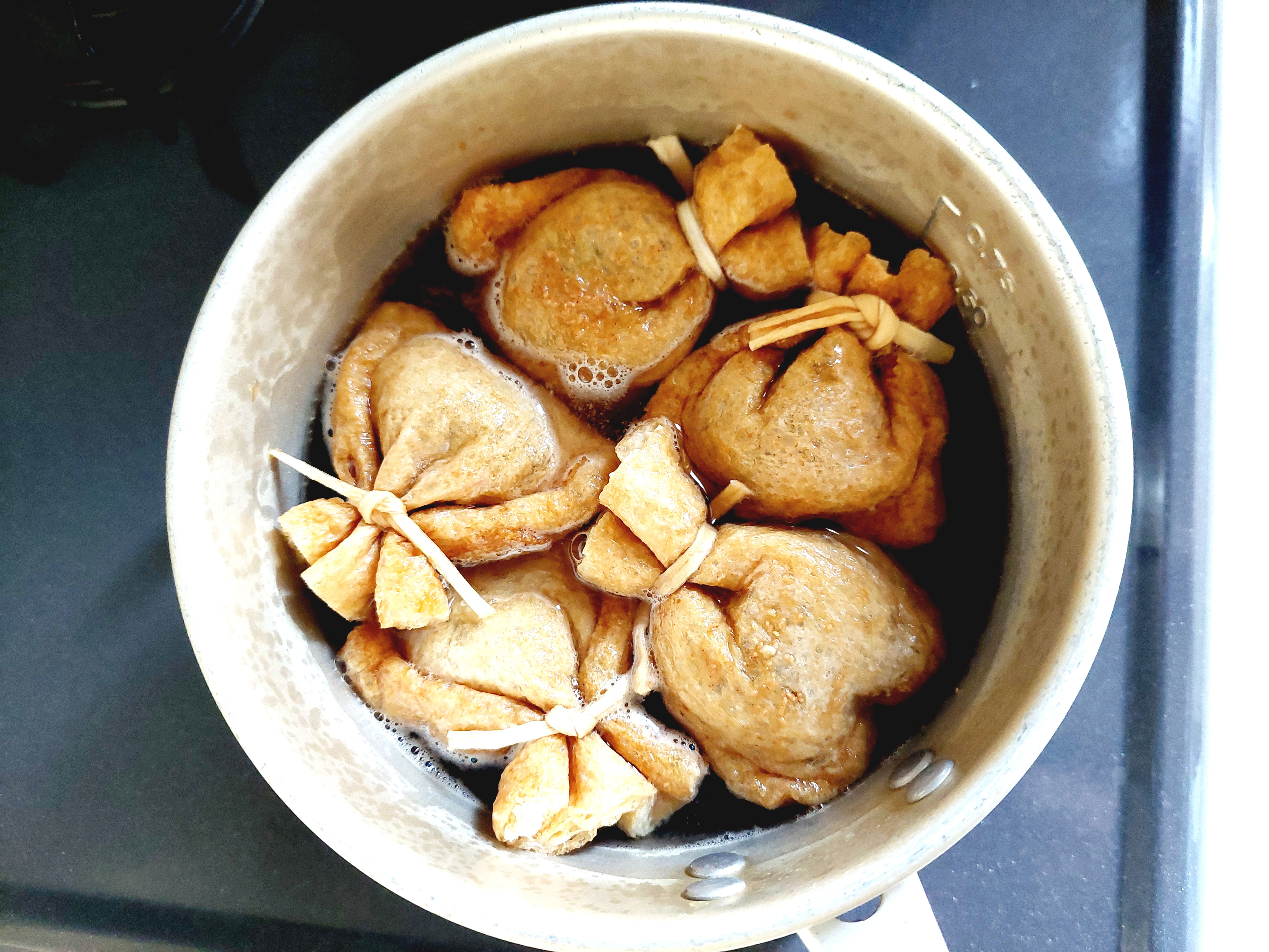 コープ「七菜きんちゃく」含め煮を似てる