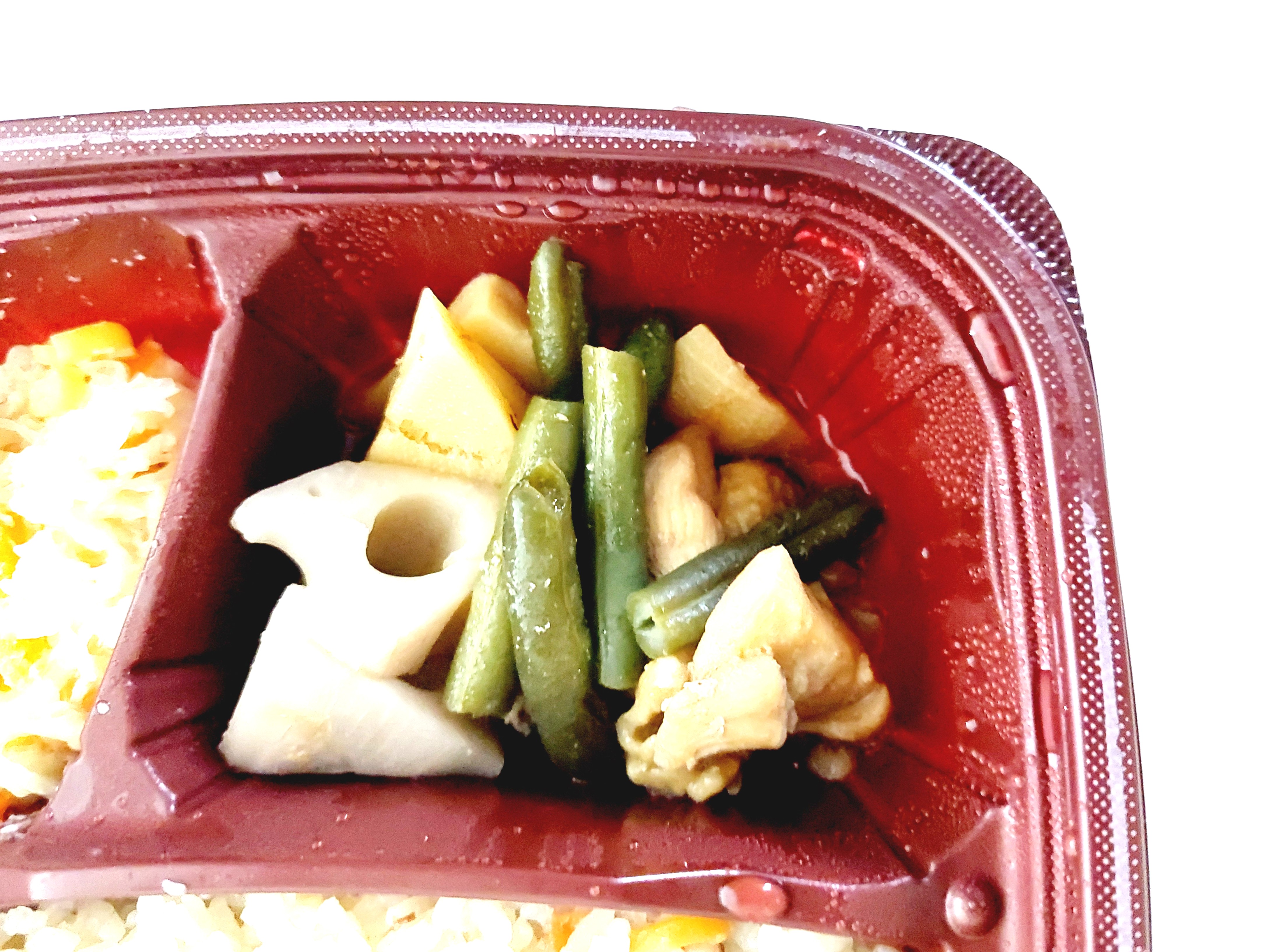 コープ冷凍弁当からだ思いやりご膳「たこめし&鶏肉の甘辛煮セット」鶏肉の甘辛煮