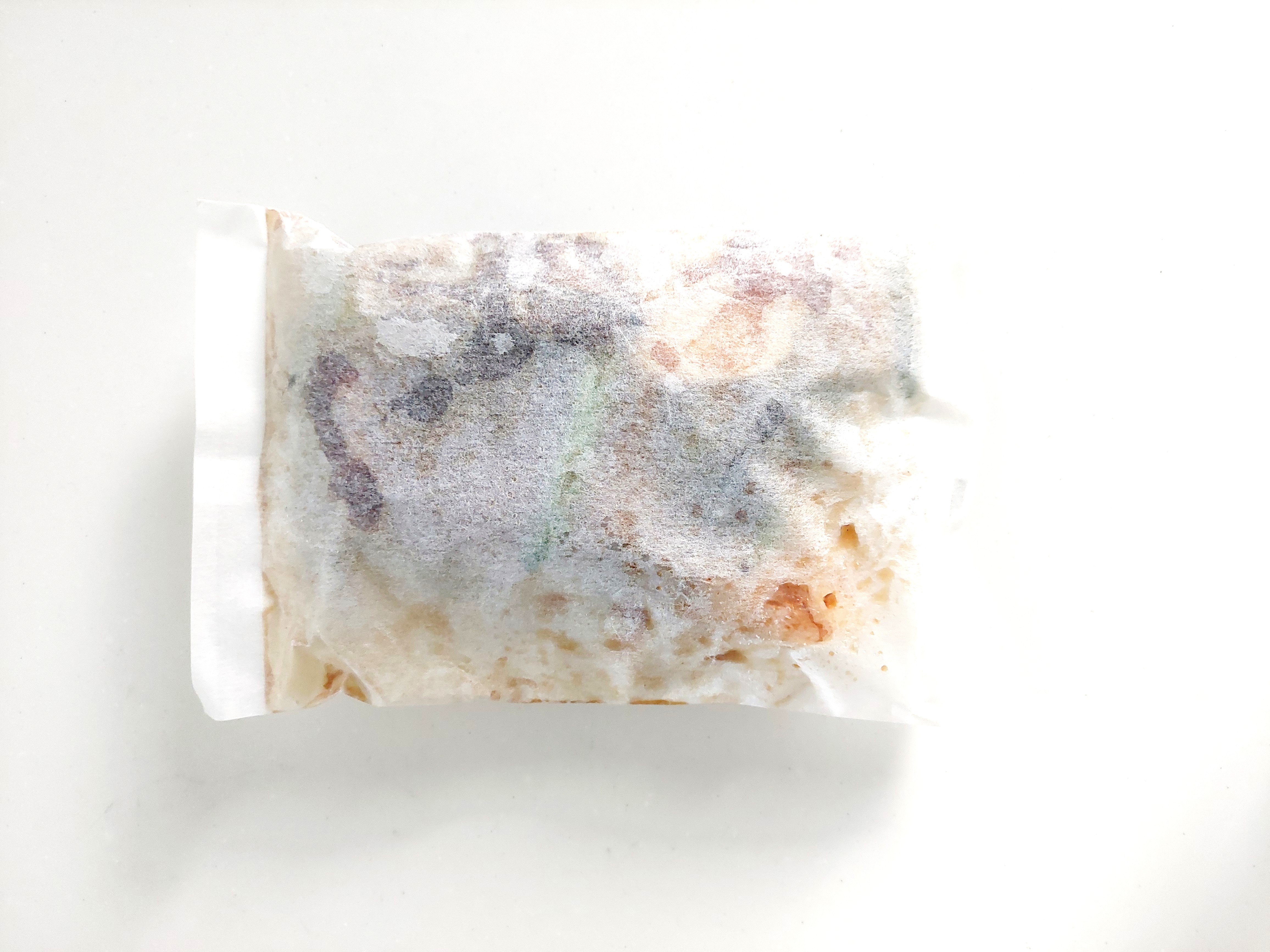 グリーンスプーン「北海道じゃがいもと揚げなすのコク旨照り焼きハンバーグ」凍ったままの中身の画像