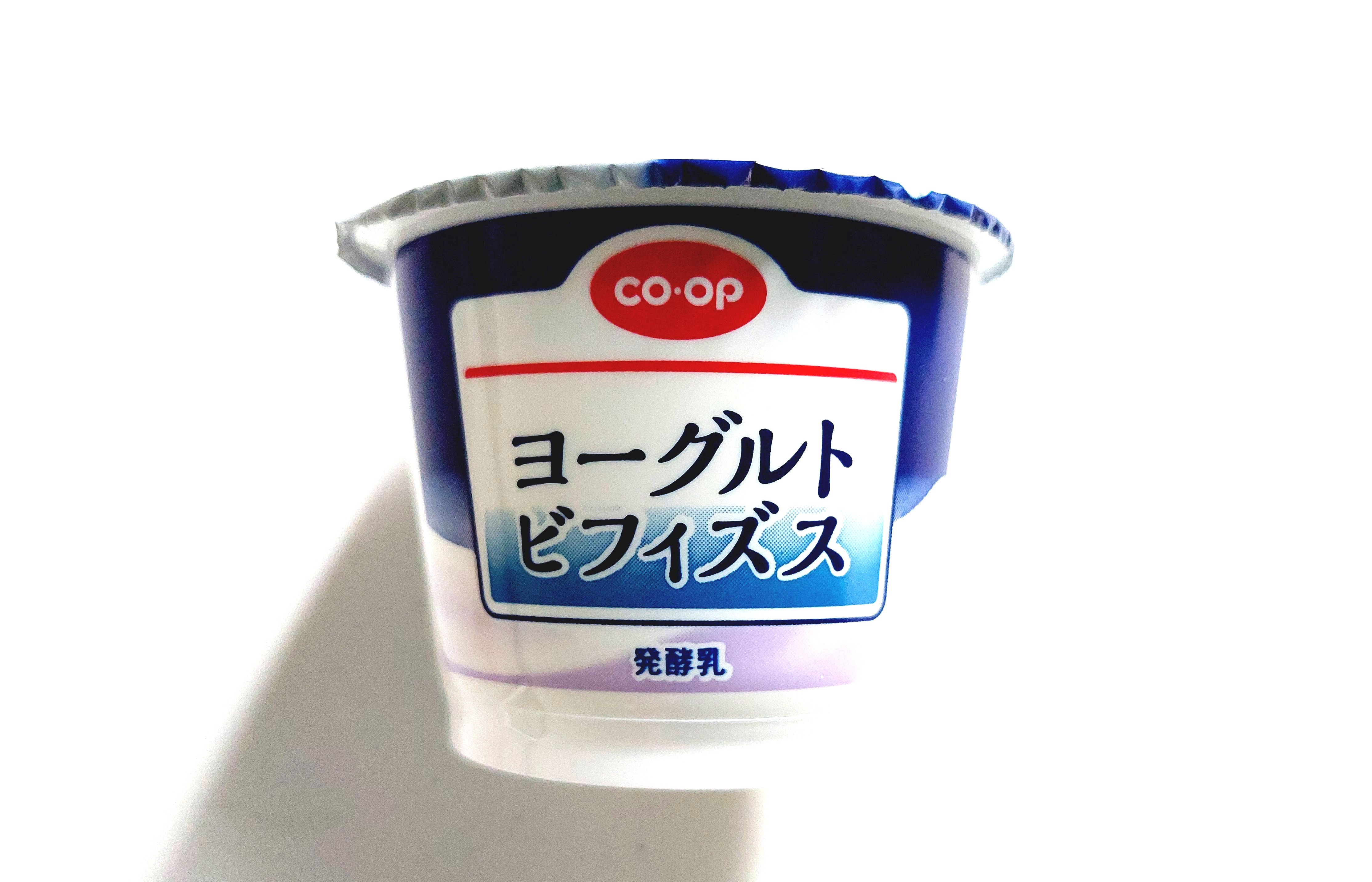 コープ「ヨーグルトビフィズス」カップパッケージ画像